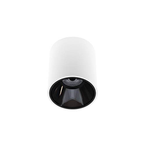 HAPPY 2 13W 3000K 1155Lm 40° BLANC MAT - CHROME NOIR