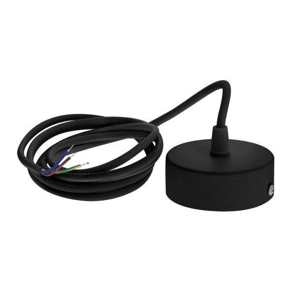CABLE D'ALIMENTATION 200cm + BASE Noir