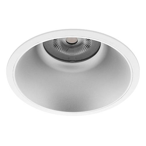 LYON 4 R 40W 5120Lm 4000K 60° IP44 DALI Blanc mat - Argent
