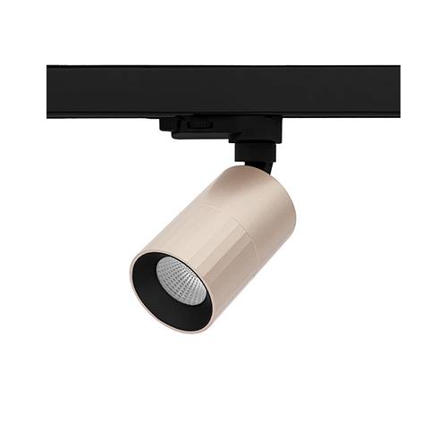 AUREA 3 T 6W 715Lm 38° DIM Noir mat - Or rose