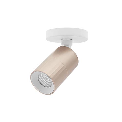 AUREA 1 C 7W 715Lm 38° DIM BLANC MAT - ROSE