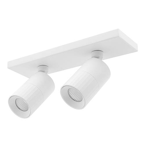AUREA 2 C 2x7W 2x715Lm 38° DIM BLANC MAT