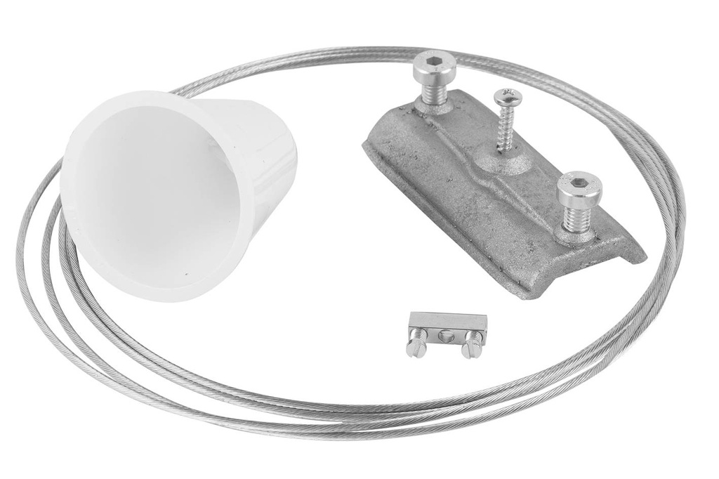 KIT SUSPENSION L:200cm BLANC