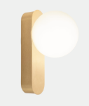Wall fixture Perlina LED 8.8W SW 2700-3000-4000K ON-OFF Matte gold 391lm