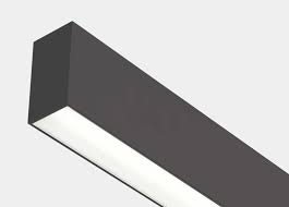 Lineal lighting system Infinite Pro Opal Surface 854mm 13.8W 3000K CRI 80 ON-OFF Black IP40 2131lm