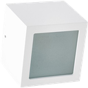 Plafonnier apperent extérieur GU10 BLANC