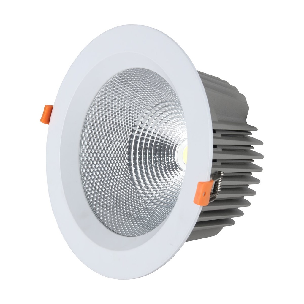 DOWNLIGHT Ø195mm 42W 3000K CRI>80 80° excl LIFUDdriver 1050mA BLANC