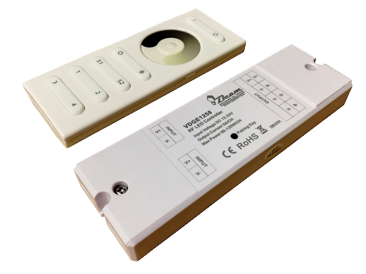 LEDsturing KIT afstandsbediening single color + ontvanger 1 zone