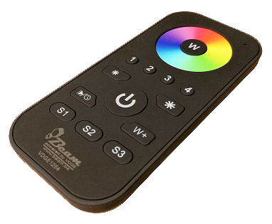 LEDsturing RF RGB afstandsbedieing 4 zones (compatibel avec Beam 1255)