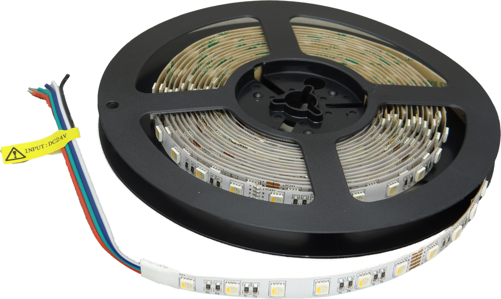 LEDstrip Rouleau de 5m 19,2W/m RGB WW IP20