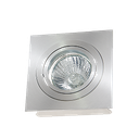Spot Encastré carré GU10 orientable à lamelles ALU