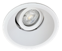 Spot Encastré rond GU10 orientable a ressorts BLANC
