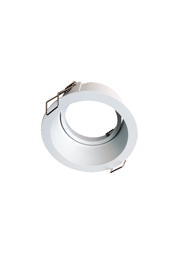 Armature ronde Spot Encastré pour module LED, excl Beam LED module (1268/1270) BLANC