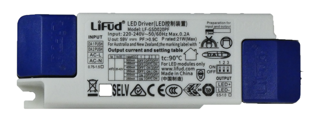 LED driver DALI 250mA-500mA pour Beam 1246-1249