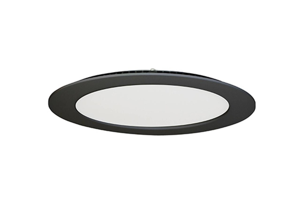 Downlight noir 225mm 24W 2565lm 3000/4000/6500K DIM