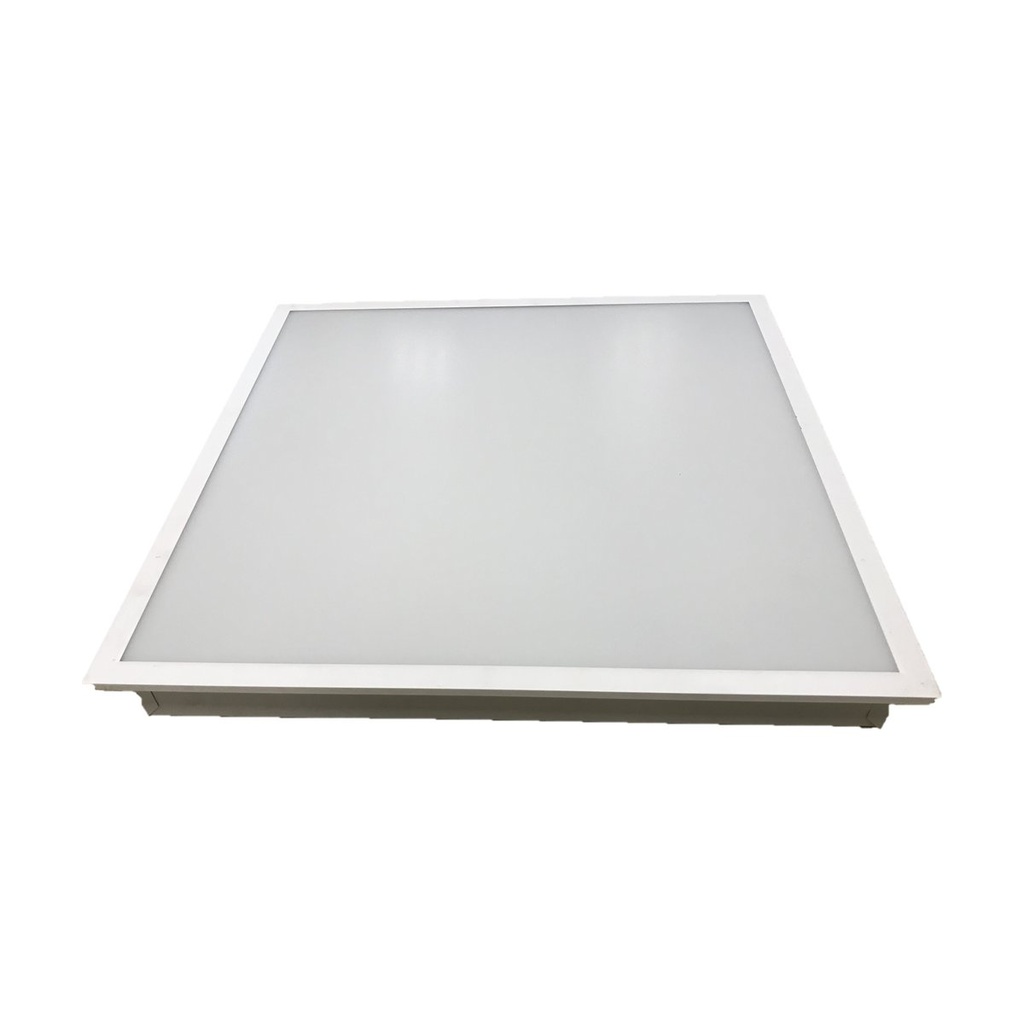 Dalle LED 595x595mm pour faux plafond 30W 3900Lm 4000K CRI>80 50° BLANC excl LIFUDdriver 700mA