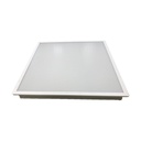 Dalle LED 595x595mm pour faux plafond 30W 3900Lm 4000K CRI>80 50° BLANC excl LIFUDdriver 700mA