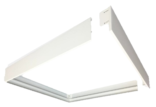 Cadre apparent 602x602x50mm pour L4Y0504-0505 