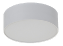 Plafonnier apparent LED rond 18W 3000K 1600Lm  170x55mm BLANC
