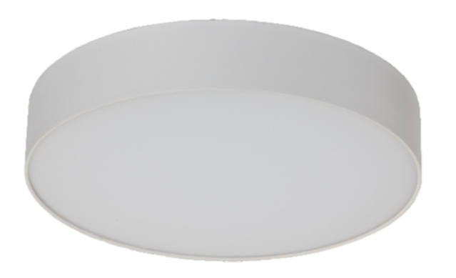 Plafonnier apparent LEDpanel rond 27W 3000K 3100Lm  300x55mm BLANC