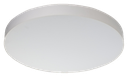 Plafonnier apparent LED rond 72W 3000K 6200Lm  600x55mm BLANC
