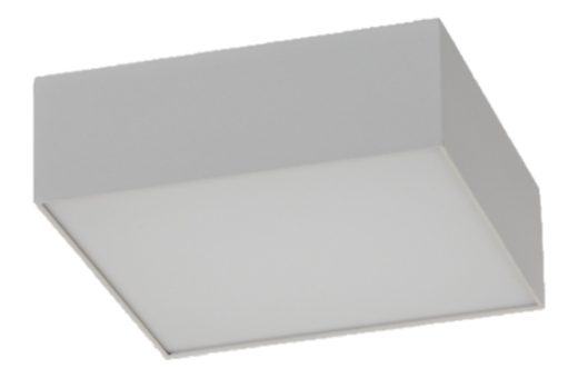 Plafonnier apparent LEDpanel carré 15W 3000K 1500Lm  170x170x55mm BLANC