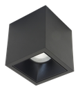 Plafonnier apparent 8,9W 3000K CRI>80 48° 1135Lm TriacDIM 85x85x83mm NOIR