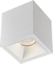 Plafonnier apparent 8,9W 3000K CRI>80 48° 1135Lm TriacDIM 85x85x83mm BLANC