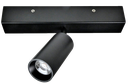 Plafonnier apparent 10W 40° IP20 800Lm CRI80 - incl LED-driver NOIR