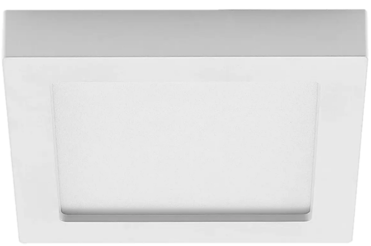 Plafonnier carré 227x227mm blanc led 24W 2565lm 3000k/4000k/6500k DIM