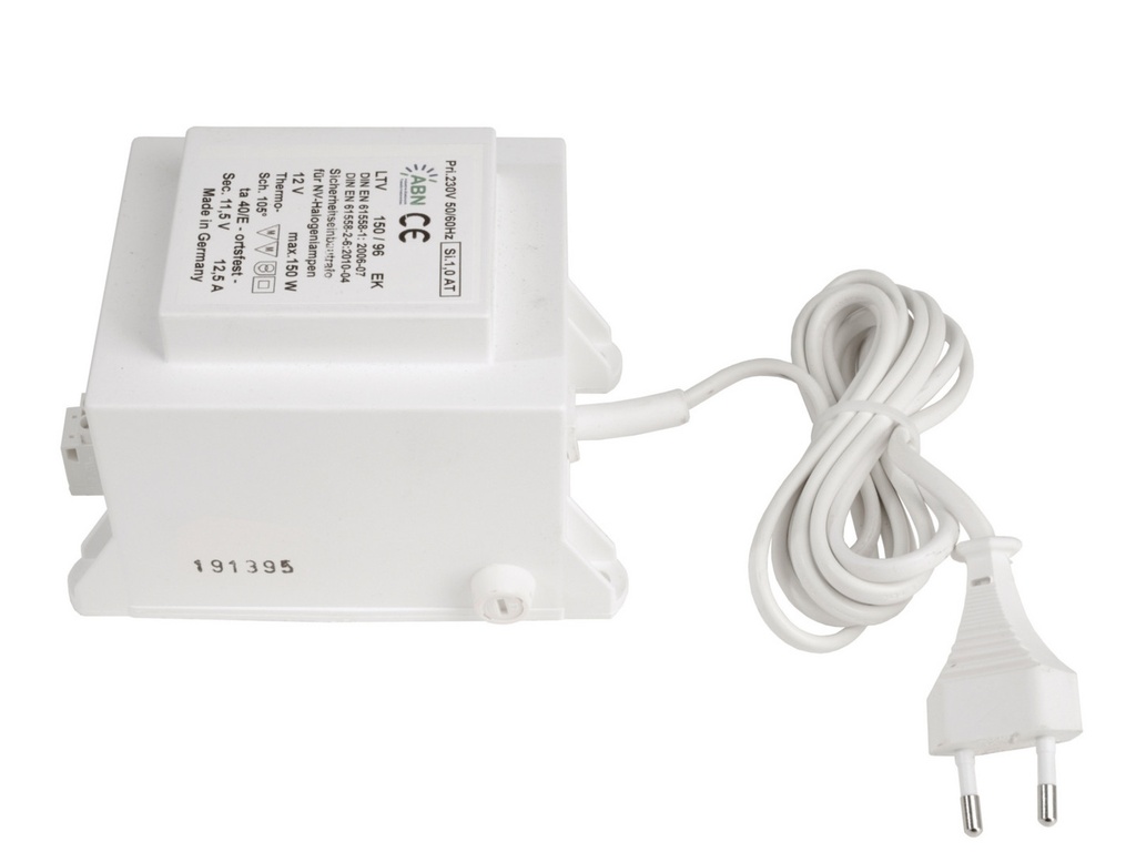 ABNPowersupplyunit,ABNTransformator,DIM,CV,11,5VAC,150W,IP20,dimmable:leadingedge,inputvoltage:220-240VAC/50-60Hz,outputvoltage:11,5VAC,outputcurrent:7500-12500mA,86,50-150,00W,IP20