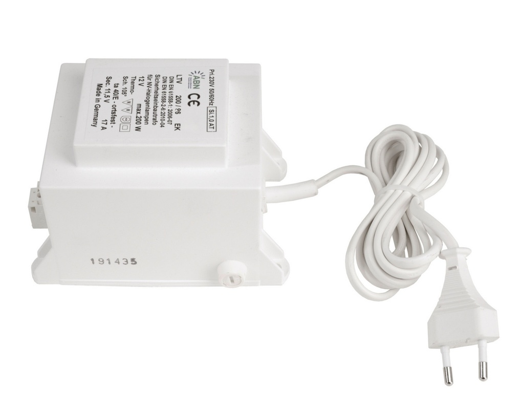 Power supply unit (CV, AC) dimmable - ABN transformer, DIM, CV, 11.5 V AC, 200 W