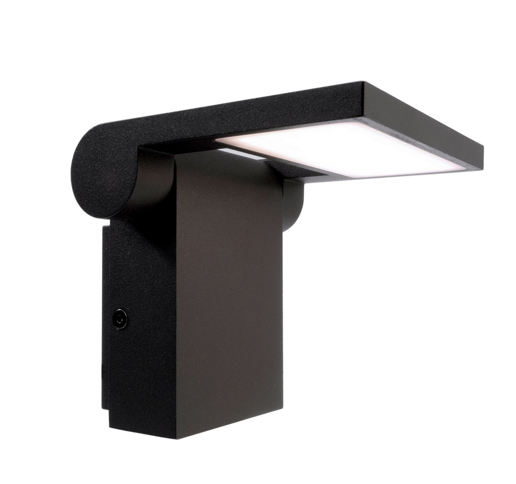 Surfacemountedwalllamp,Robiflex,warmwhite,constantvoltage,110-240VAC/50-60Hz,10,30W,aluminumdiecasting,darkgray,lacquered,EEC:G,IP54
