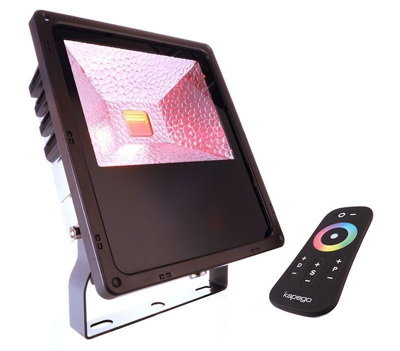 Floodlights, Flood RF II, 60 W, RGB, Gray, 100-240 V/AC