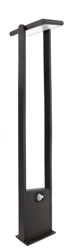 Borne solaire - Solar Premium Motion I 1000mm, 1,6W, 3200K, Grey