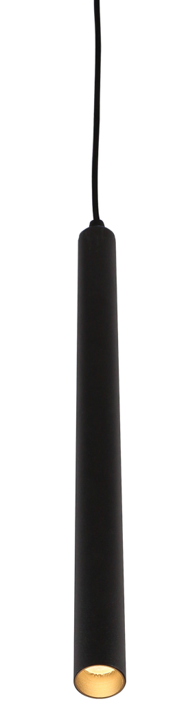 Salina 48V 7W 195lm 2700k 40° noir/doré