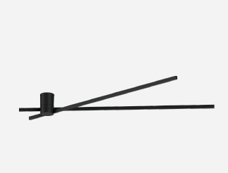 FIL SPIN CEILING / WALL SURF 1.0 LED 2700K B