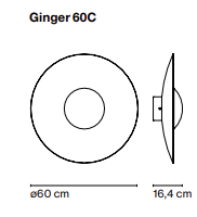 APPLIQUE Ginger 60c Wenge - Wenge
