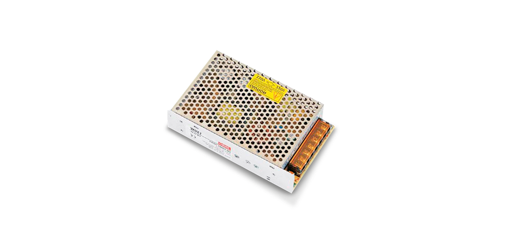 Alimentation 150 watts, IP20, courant 6.25 ampères, 2 sorties