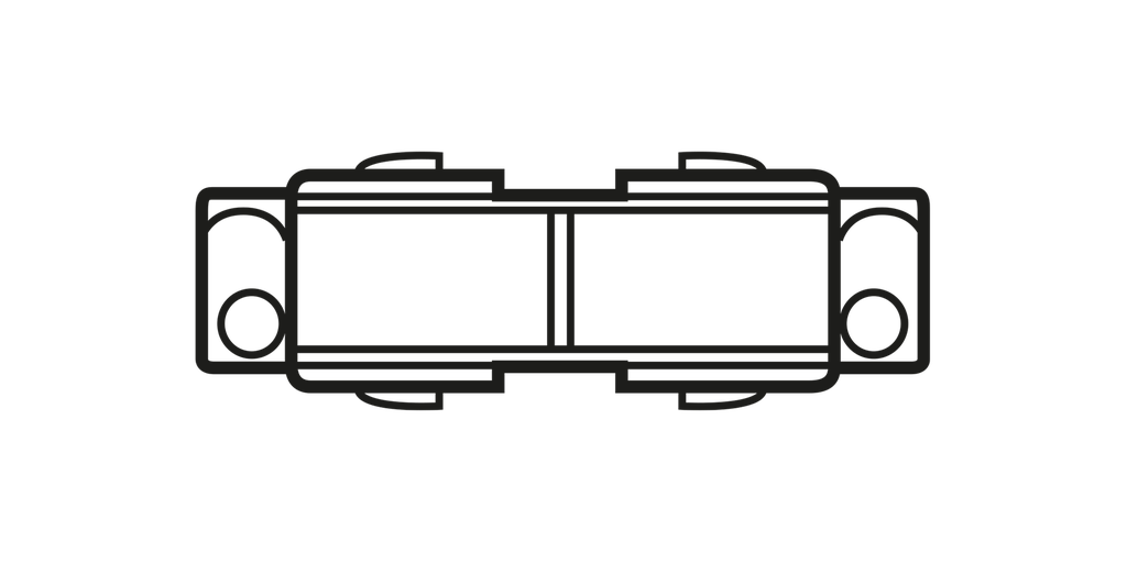 Connecteur pour rail de Tracklight 3 phases