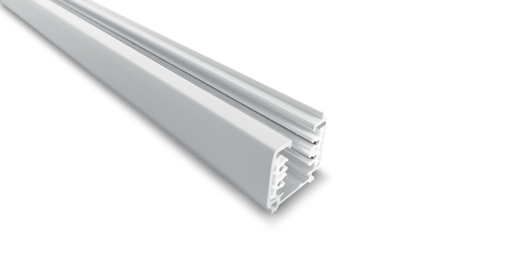 Rail pour Tracklights 3 phases 2m - Couleur blanc
