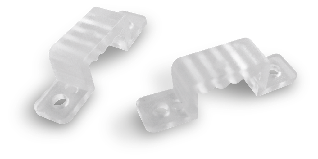 Clips de fixation pour Ruban de chantier Colisage 10 pièces