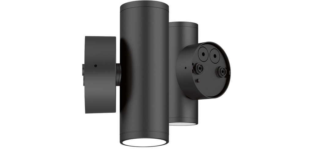 SPEQTRIS Applique murale SOLNA 10W - 3000K - finition noir