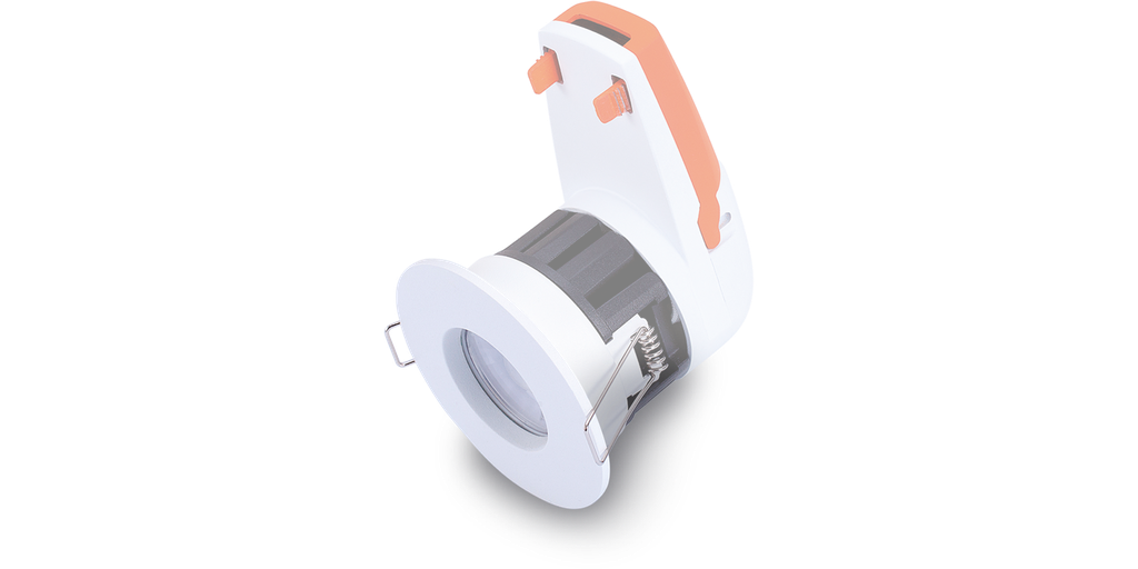 Collerette finition blanc  satiné pour downlight OSCAR