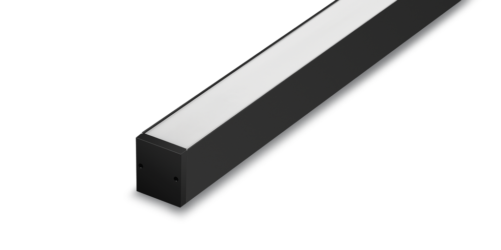 Linéaire EVOLINK 45W 150cm, Connecteurs & kit susp inclus, CCT Noir