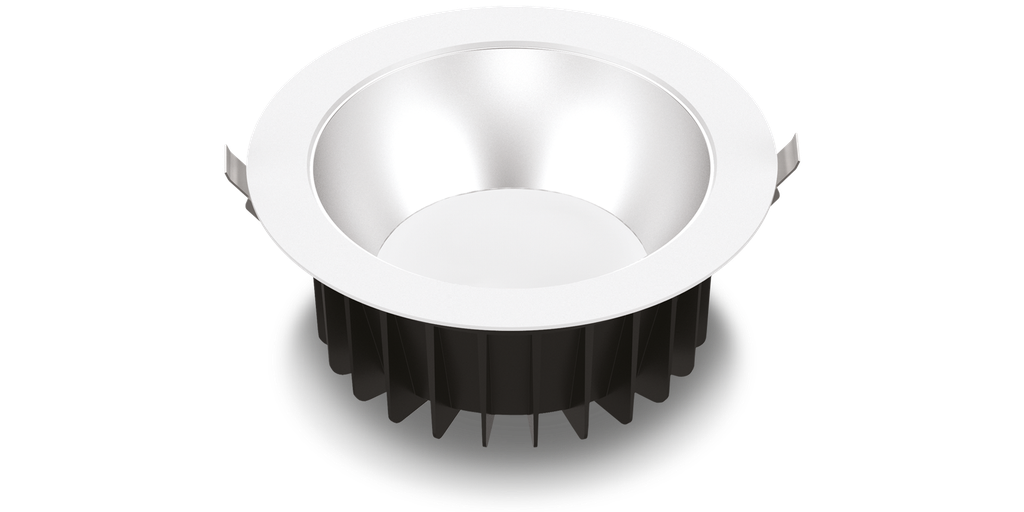 Downlight SETH 18W 6, 80°, CCT changing, collerette blanche