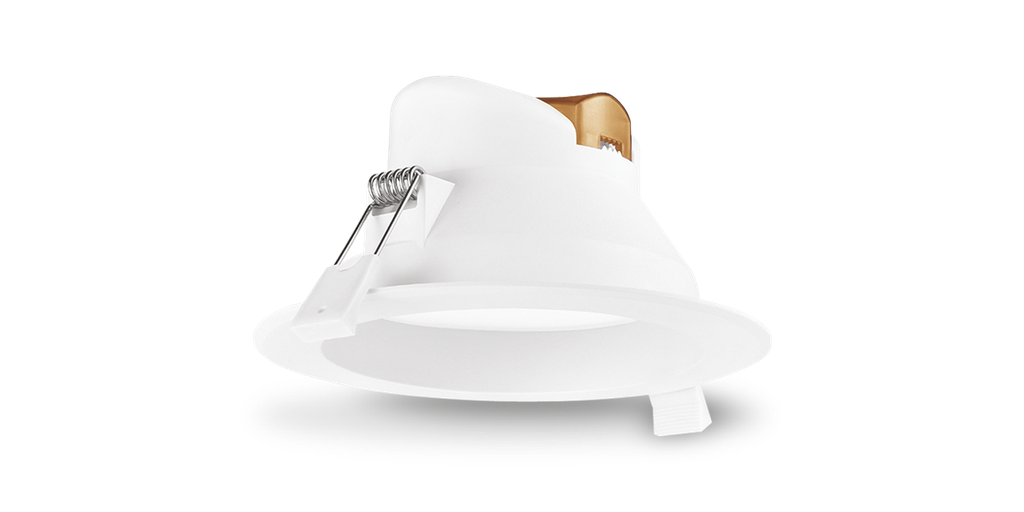 Downlight ATON 14W 5 IP44 3000K 1200lm Blanc