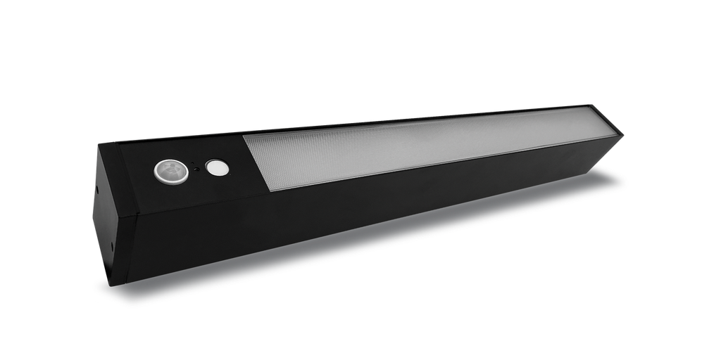 Linéaire EVOSMART 45W, 1500mm, CCT, Noir, capteur BLE