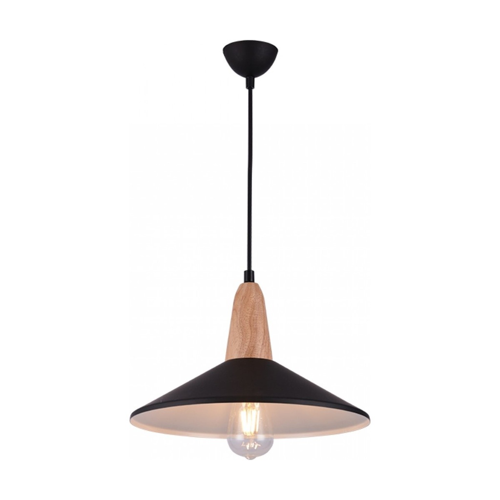 PENDANT LAMP E27 MAX 40W BLACK