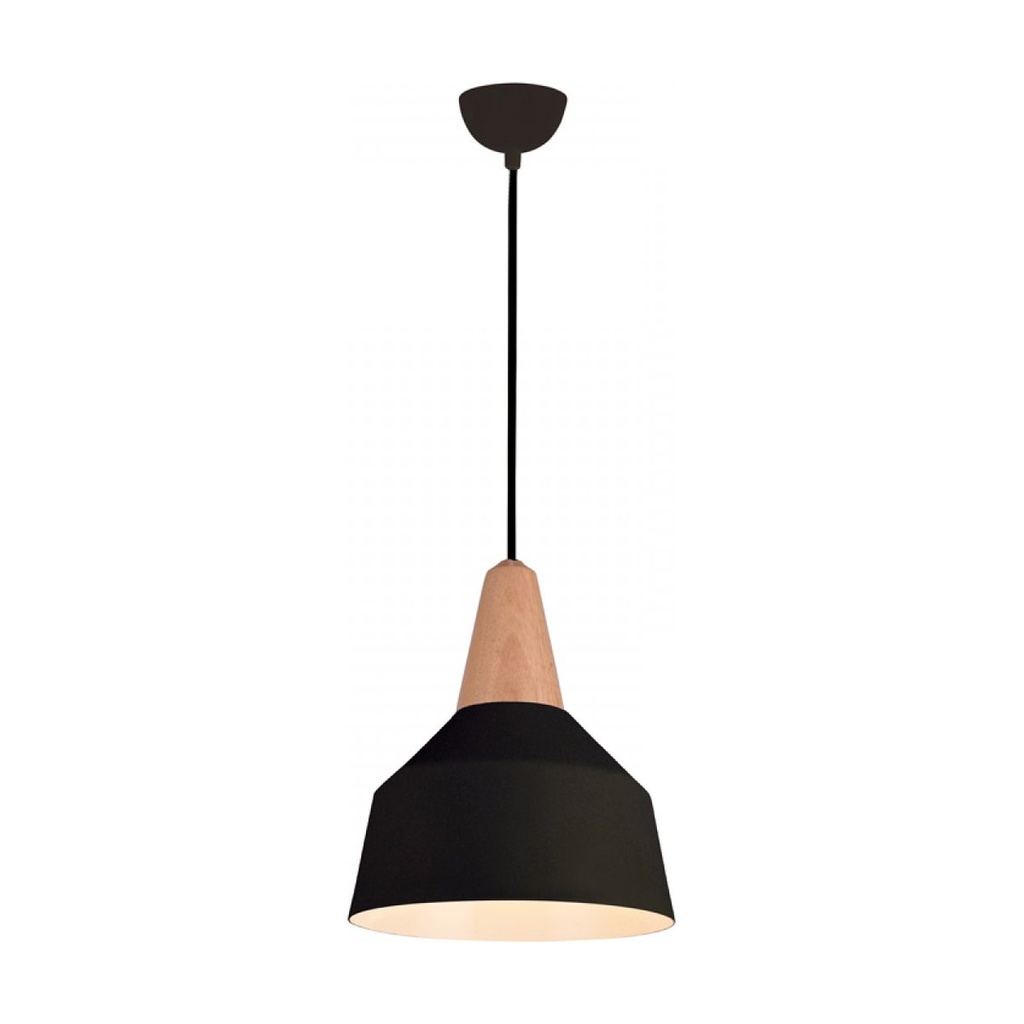 PENDANT LIGHT 1XE27 BLACK
